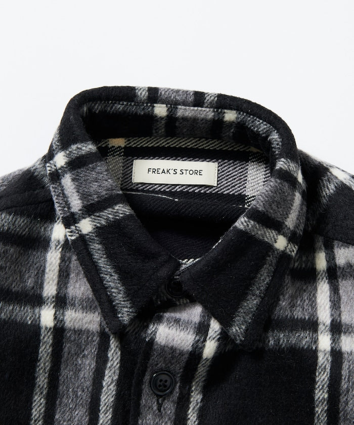 FREAK'S STORE Relax Fit Heavy Flannel Check Shirt 寬版重磅法蘭絨格紋襯衫
