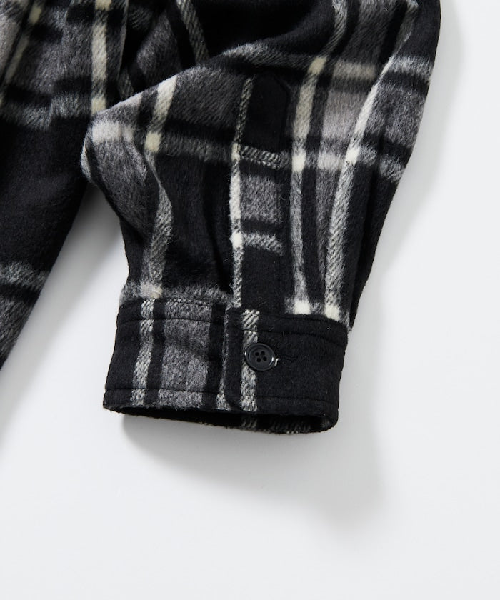 FREAK'S STORE Relax Fit Heavy Flannel Check Shirt 寬版重磅法蘭絨格紋襯衫