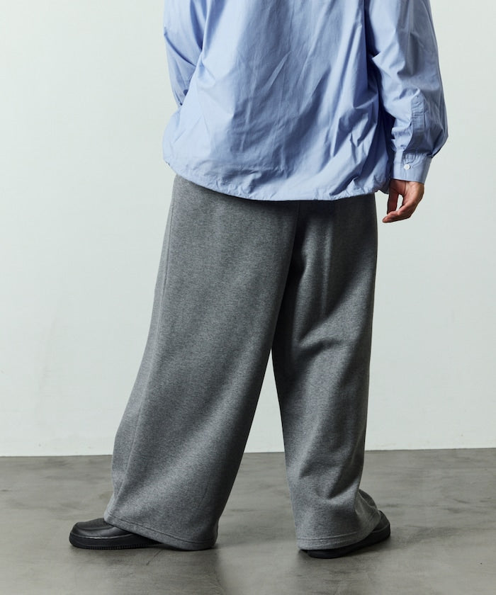 FREAK'S STORE Wide silhouette bonded Pants 休閒運動褲