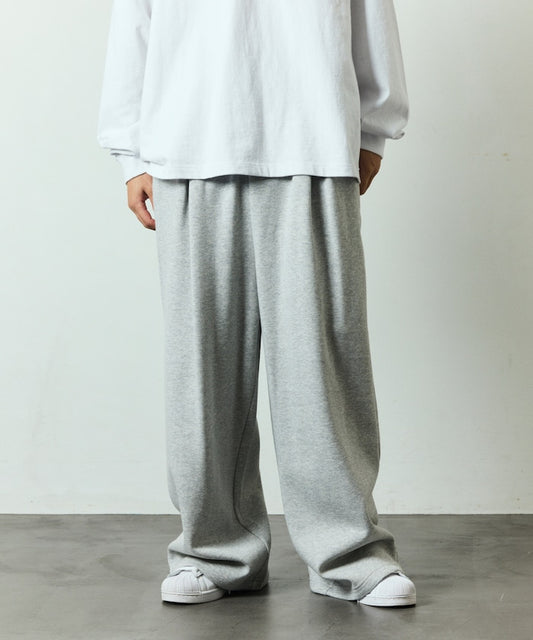 FREAK'S STORE Wide silhouette bonded Pants 休閒運動褲