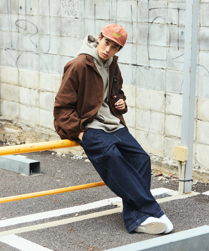 FREAK'S STORE Oversized stand-collar duck Blouson 絎縫加厚拉鍊夾克【預約商品 | 2025/10上旬出貨】
