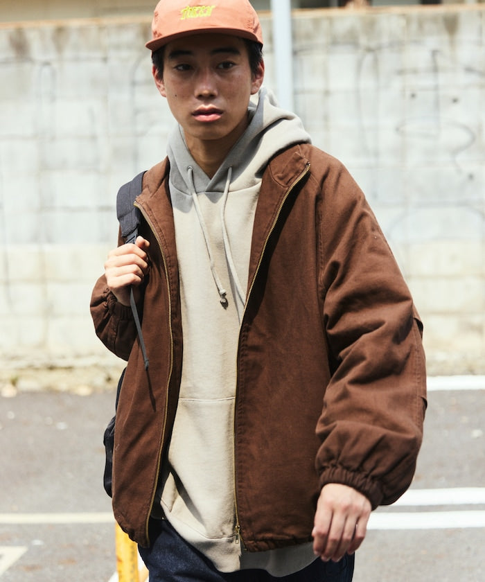 FREAK'S STORE Oversized stand-collar duck Blouson 絎縫加厚拉鍊夾克【預約商品 | 2025/10上旬出貨】