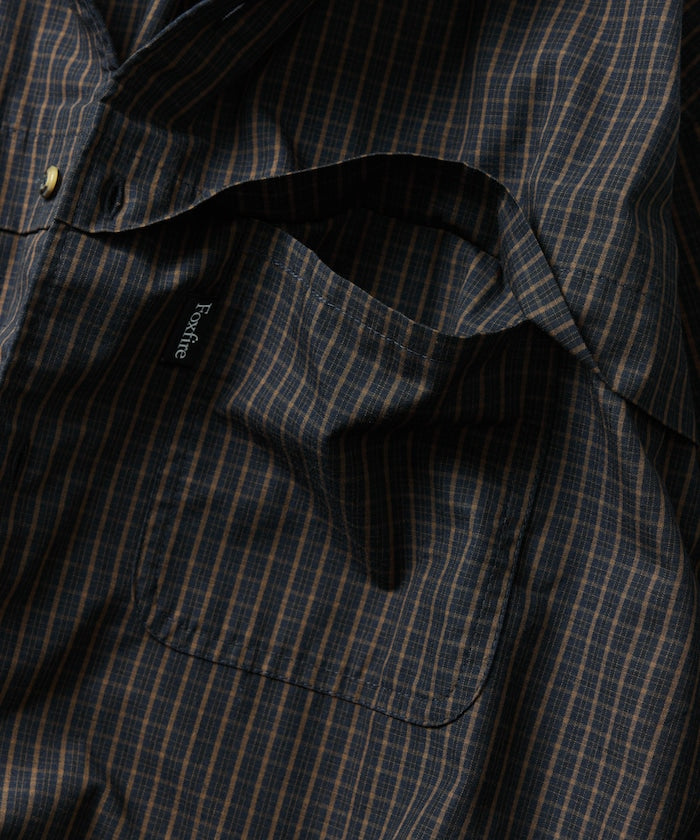 FREAK'S STORE x Foxfire fishing pocket long sleeve check shirt 長袖格紋口袋襯衫