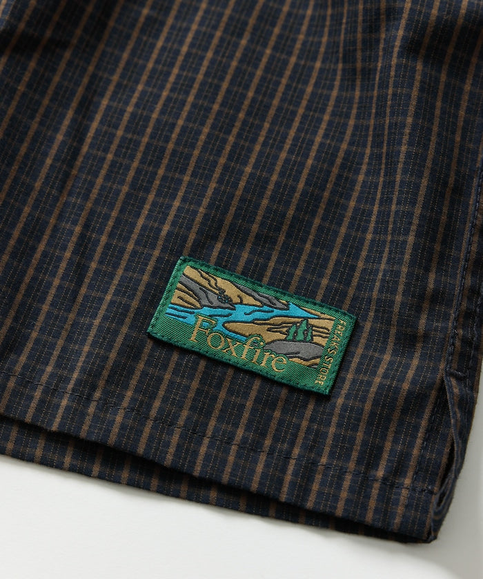 FREAK'S STORE x Foxfire fishing pocket long sleeve check shirt 長袖格紋口袋襯衫