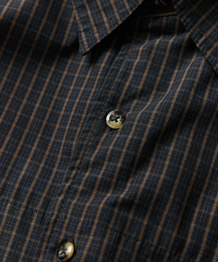 FREAK'S STORE x Foxfire fishing pocket long sleeve check shirt 長袖格紋口袋襯衫