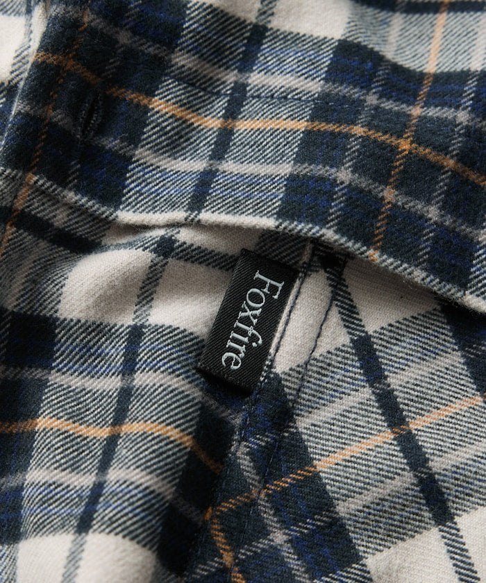 FREAK'S STORE x Foxfire pocket long sleeve flannel check shirt 長袖釣魚口袋法蘭絨襯衫