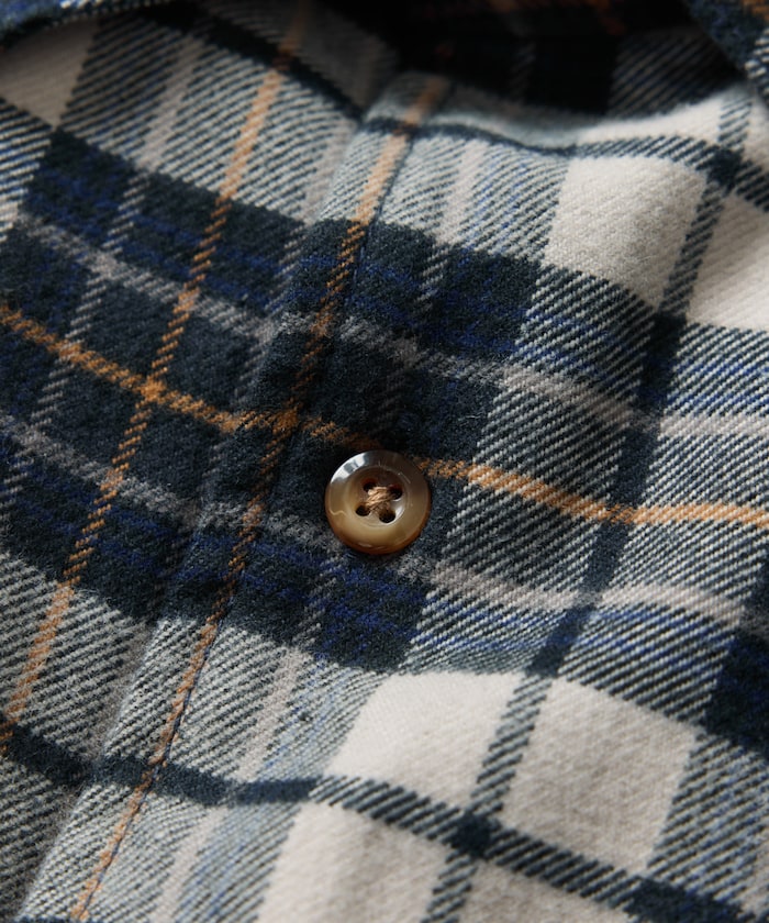 FREAK'S STORE x Foxfire pocket long sleeve flannel check shirt 長袖釣魚口袋法蘭絨襯衫