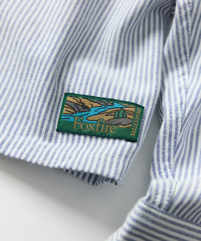 FREAK'S STORE x Foxfire Oxford Cropped Fishing Pocket Long Sleeve Shirt 短板牛津口袋襯衫