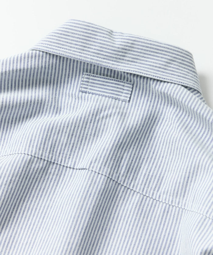 FREAK'S STORE x Foxfire Oxford Cropped Fishing Pocket Long Sleeve Shirt 短板牛津口袋襯衫
