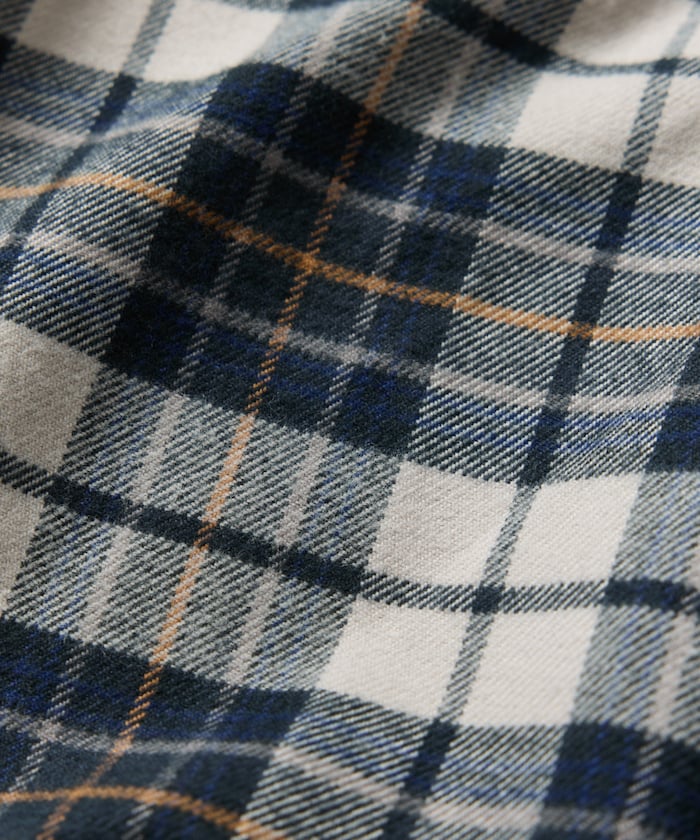 FREAK'S STORE x Foxfire relaxed fit flannel check hoodie shirt 寬版法蘭絨格紋連帽衫