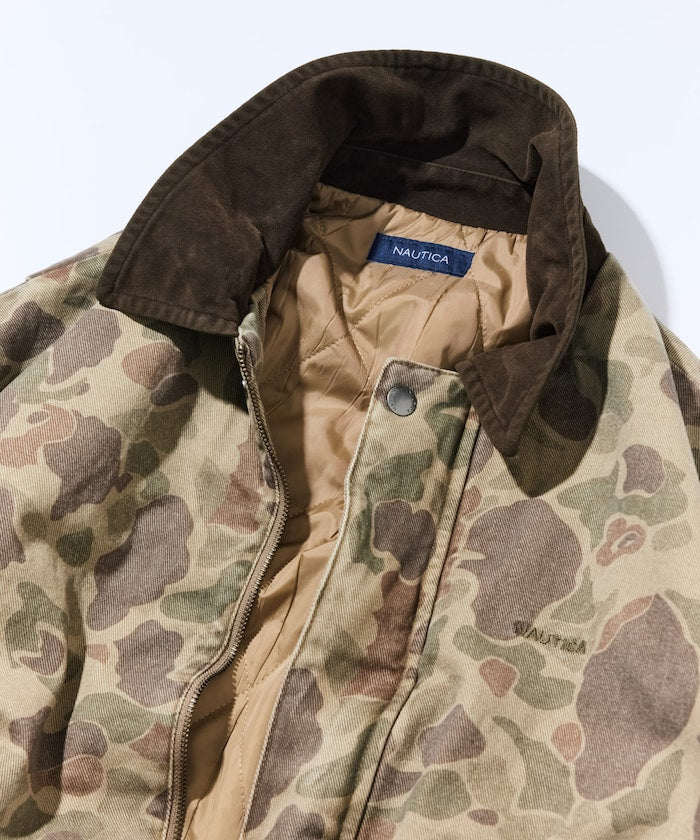 NAUTICA 復古迷彩飛行員夾克