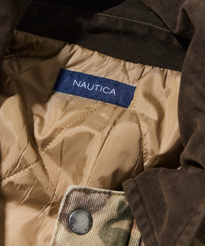 NAUTICA 復古迷彩飛行員夾克