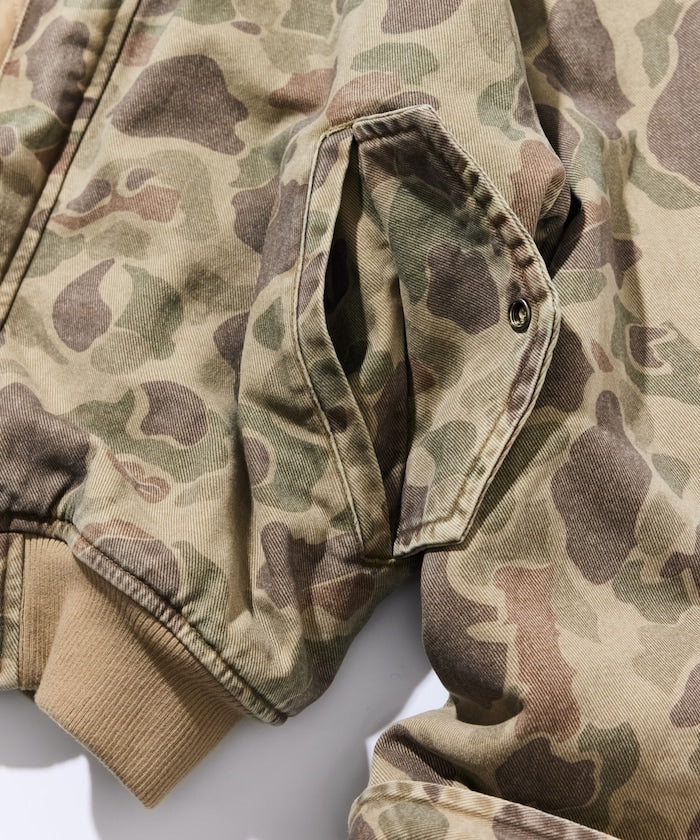 NAUTICA 復古迷彩飛行員夾克