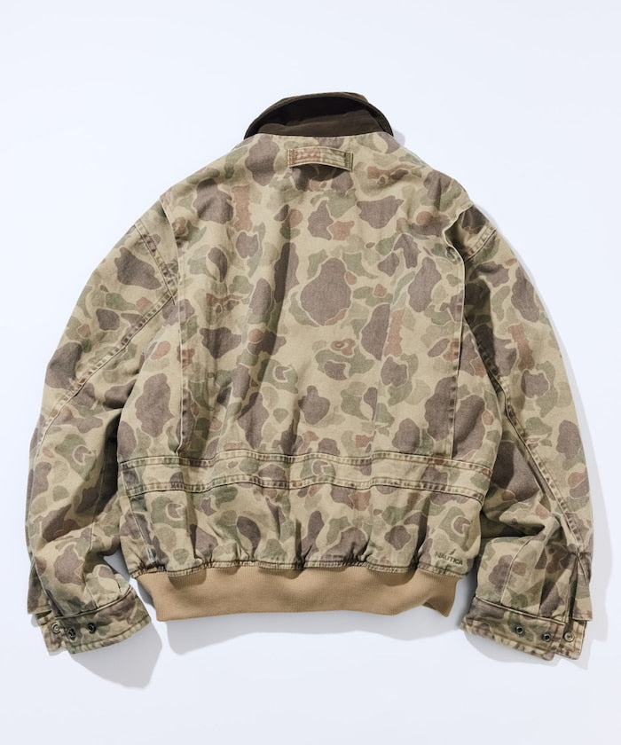 NAUTICA 復古迷彩飛行員夾克