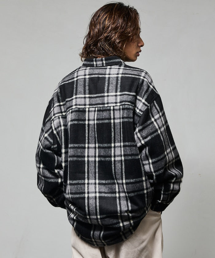 FREAK'S STORE Relax Fit Heavy Flannel Check Shirt 寬版重磅法蘭絨格紋襯衫