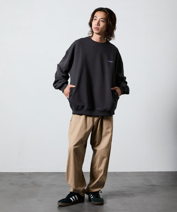 THOUSAND MILE X FREAK'S STORE 限定寬版刺繡大學T