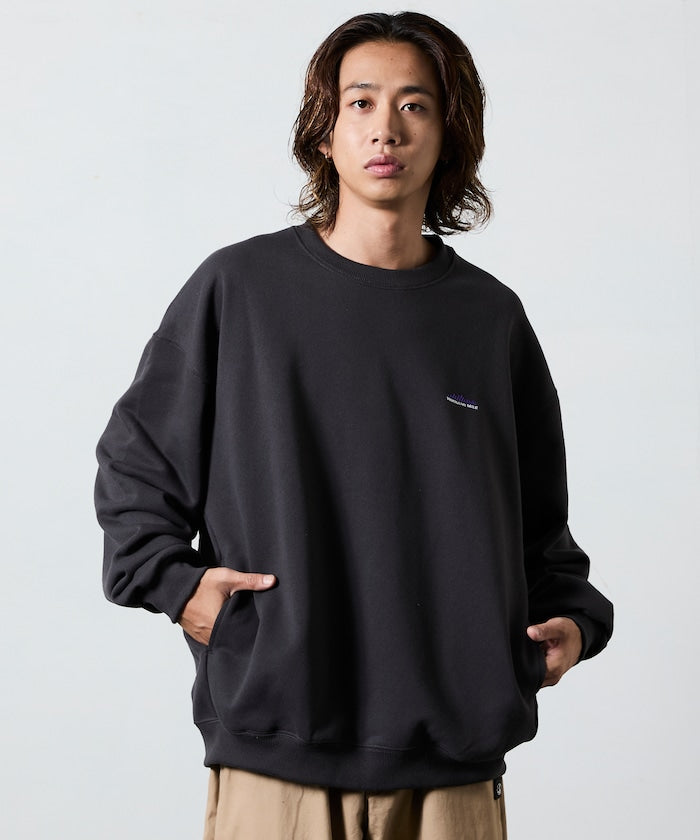 THOUSAND MILE X FREAK'S STORE 限定寬版刺繡大學T