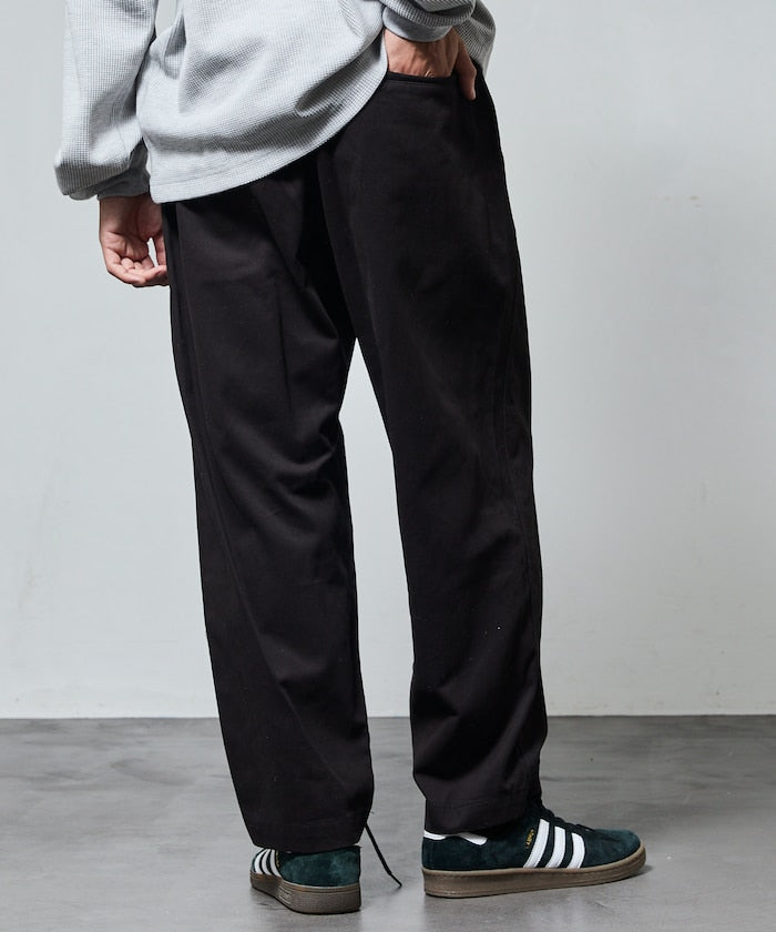 FREAK'S STORE Semi-wide silhouette climbing Pants 打褶休閒登山褲