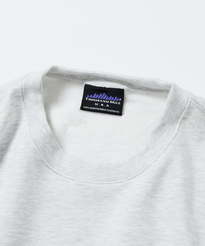 THOUSAND MILE X FREAK'S STORE 限定寬版刺繡大學T