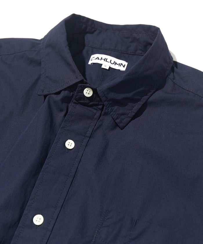 CAHLUMN Magazine Pocket Broad Shirt 寬版長袖口袋襯衫