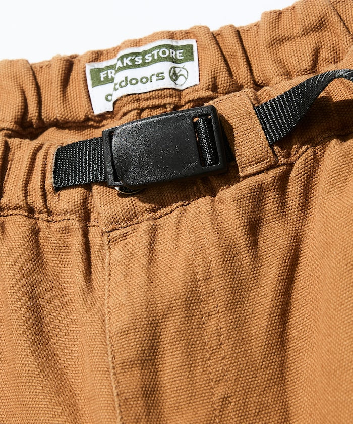 FREAK'S STORE Wide-cut duck double-knee climbing Pants 寬版休閒登山褲