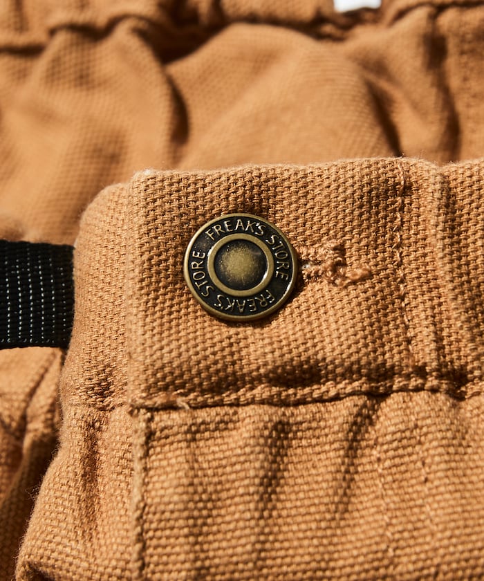 FREAK'S STORE Wide-cut duck double-knee climbing Pants 寬版休閒登山褲