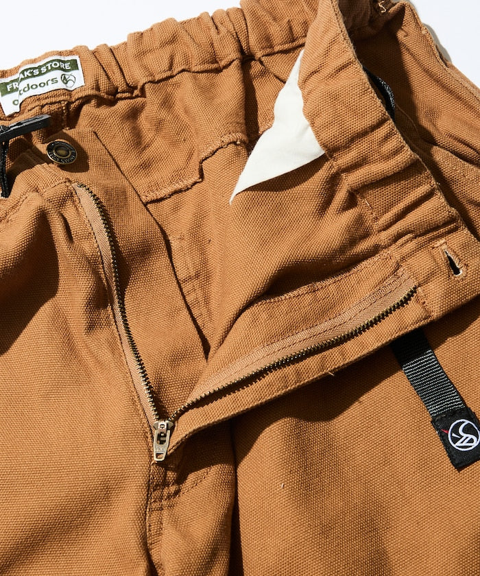 FREAK'S STORE Wide-cut duck double-knee climbing Pants 寬版休閒登山褲