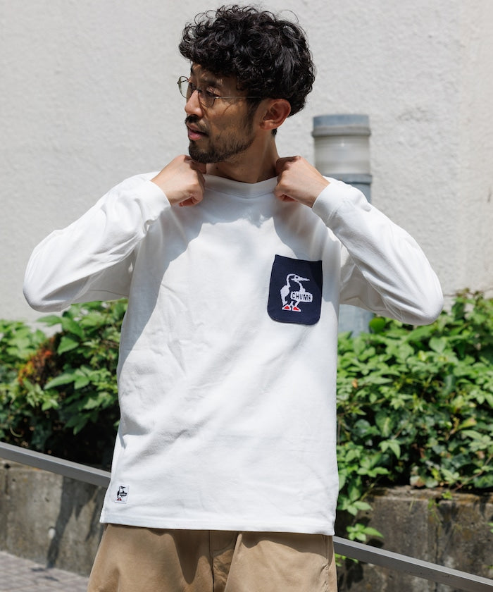 CHUMS x FREAK'S STORE 限定 針織口袋圓領長袖上衣