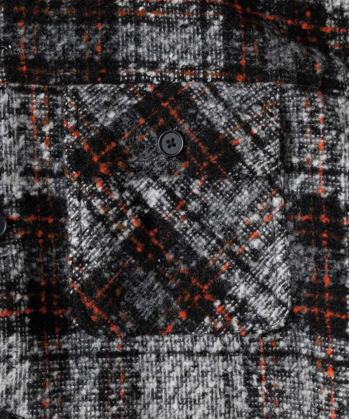 FREAK'S STORE CPO Check Shirt Jacket 毛呢格紋襯衫夾克