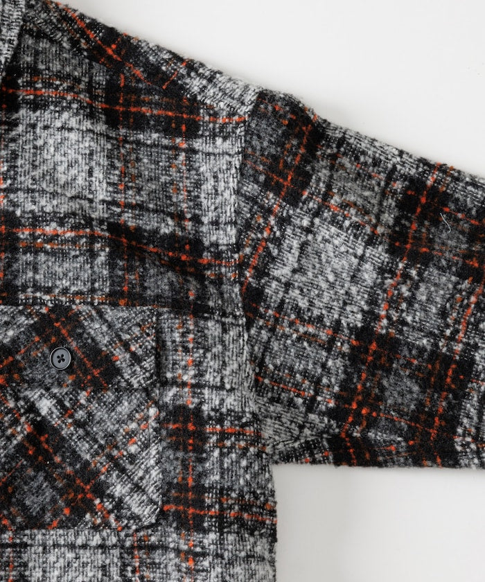 FREAK'S STORE CPO Check Shirt Jacket 毛呢格紋襯衫夾克