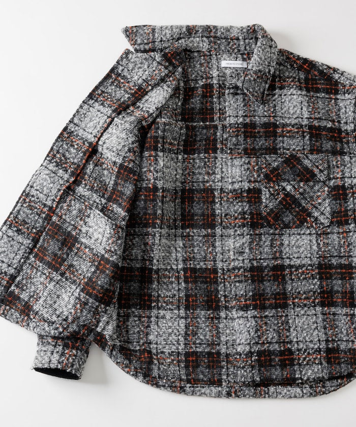 FREAK'S STORE CPO Check Shirt Jacket 毛呢格紋襯衫夾克