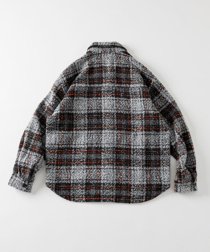 FREAK'S STORE CPO Check Shirt Jacket 毛呢格紋襯衫夾克