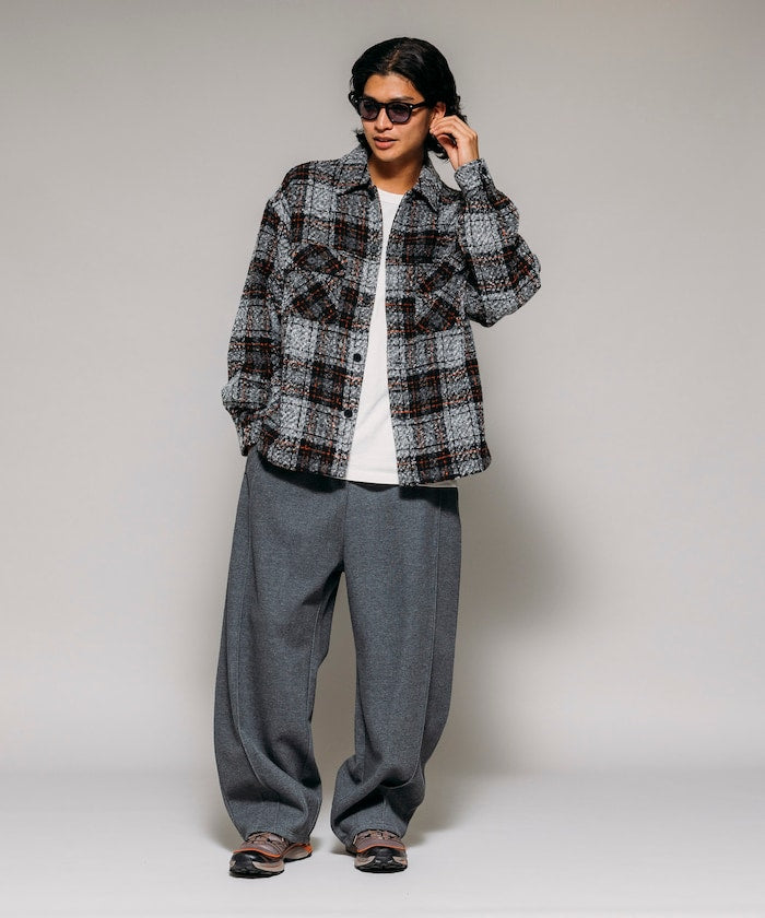 FREAK'S STORE CPO Check Shirt Jacket 毛呢格紋襯衫夾克