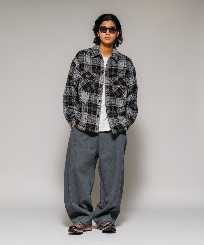FREAK'S STORE CPO Check Shirt Jacket 毛呢格紋襯衫夾克