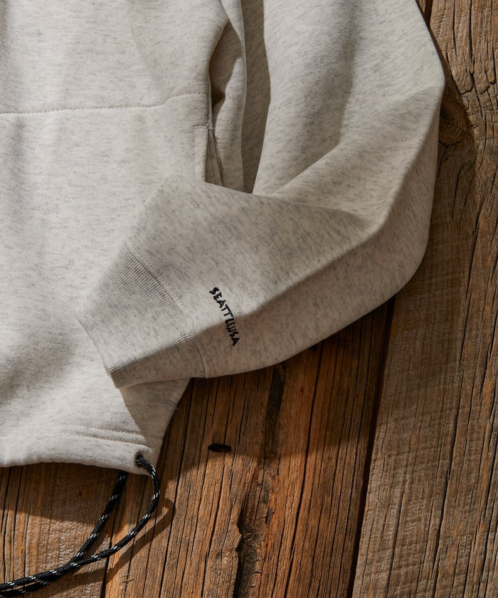 KAVU × FREAK'S STORE 聯名限定款 寬版抽繩圓領大學T