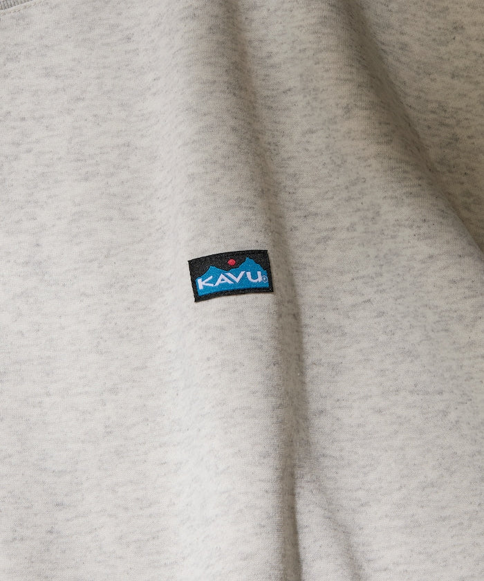 KAVU × FREAK'S STORE 聯名限定款 寬版抽繩圓領大學T