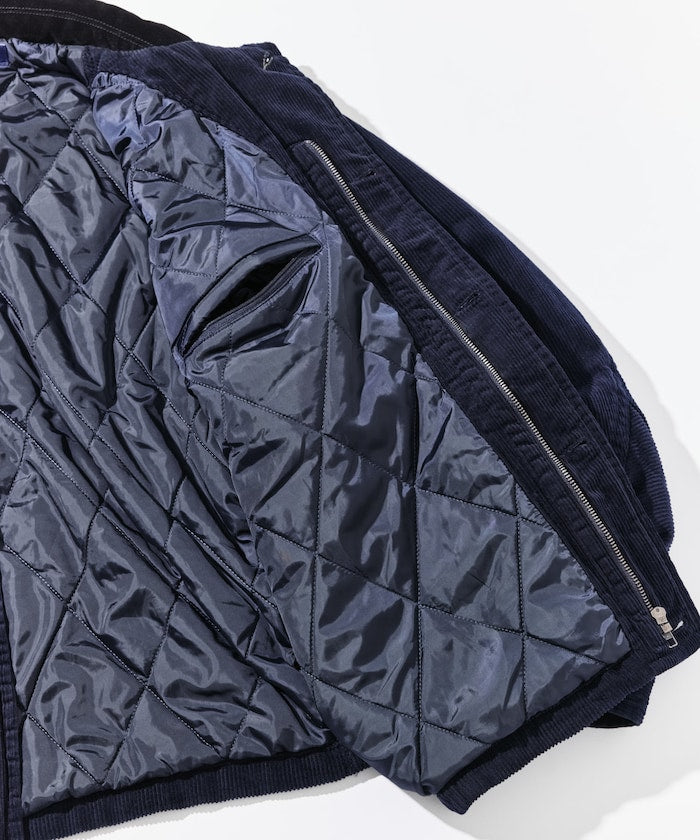 NAUTICA 復古短版燈芯絨鋪棉夾克