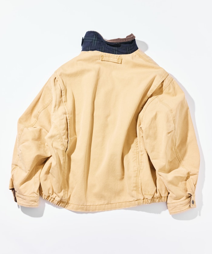 NAUTICA 復古刺繡標誌短版外套