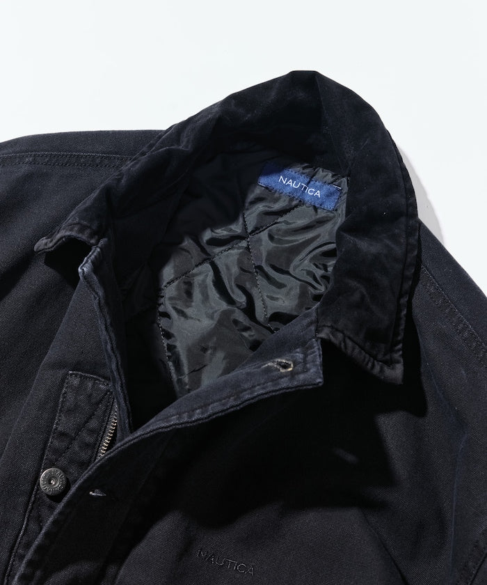 NAUTICA 復古刺繡標誌短版外套