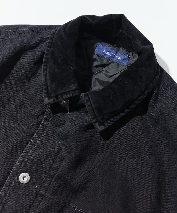 NAUTICA 復古刺繡標誌短版外套