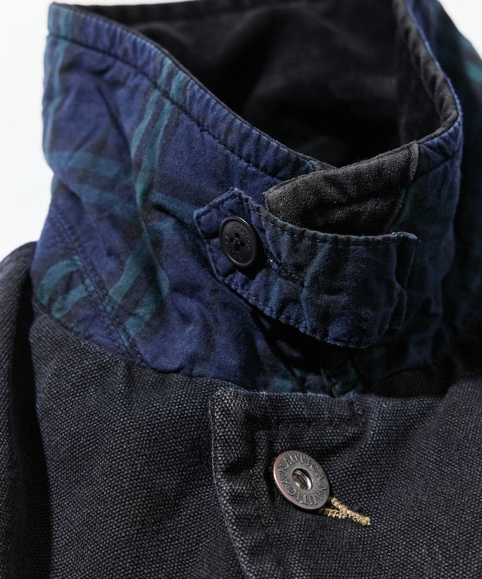 NAUTICA 復古刺繡標誌短版外套