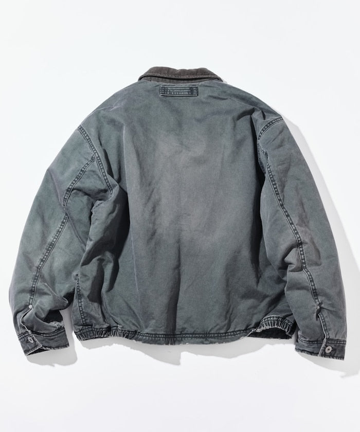 NAUTICA 復古刺繡LOGO鋪棉外套