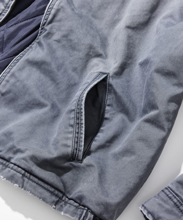 NAUTICA 復古刺繡LOGO鋪棉外套