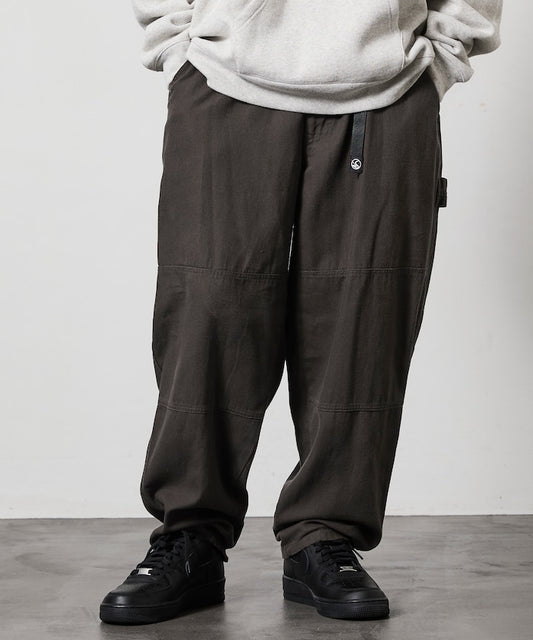 FREAK'S STORE Wide-cut duck double-knee climbing Pants 寬版休閒登山褲