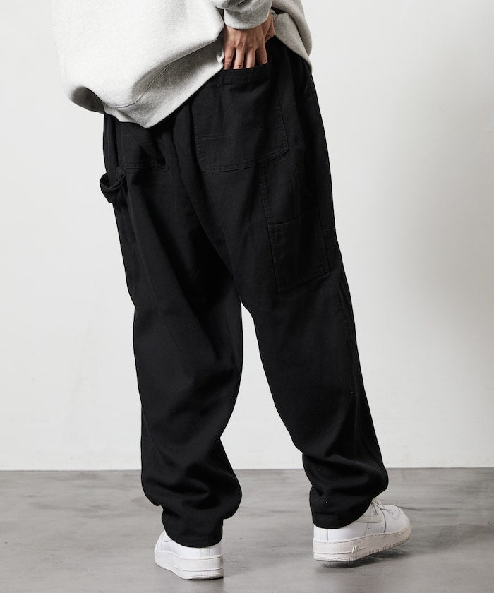 FREAK'S STORE Wide-cut duck double-knee climbing Pants 寬版休閒登山褲