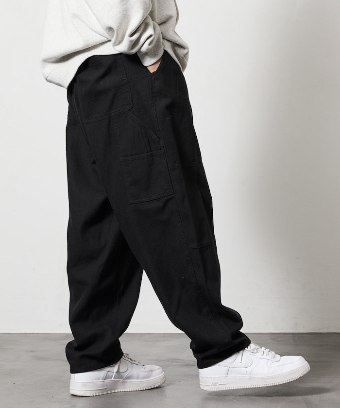 FREAK'S STORE Wide-cut duck double-knee climbing Pants 寬版休閒登山褲