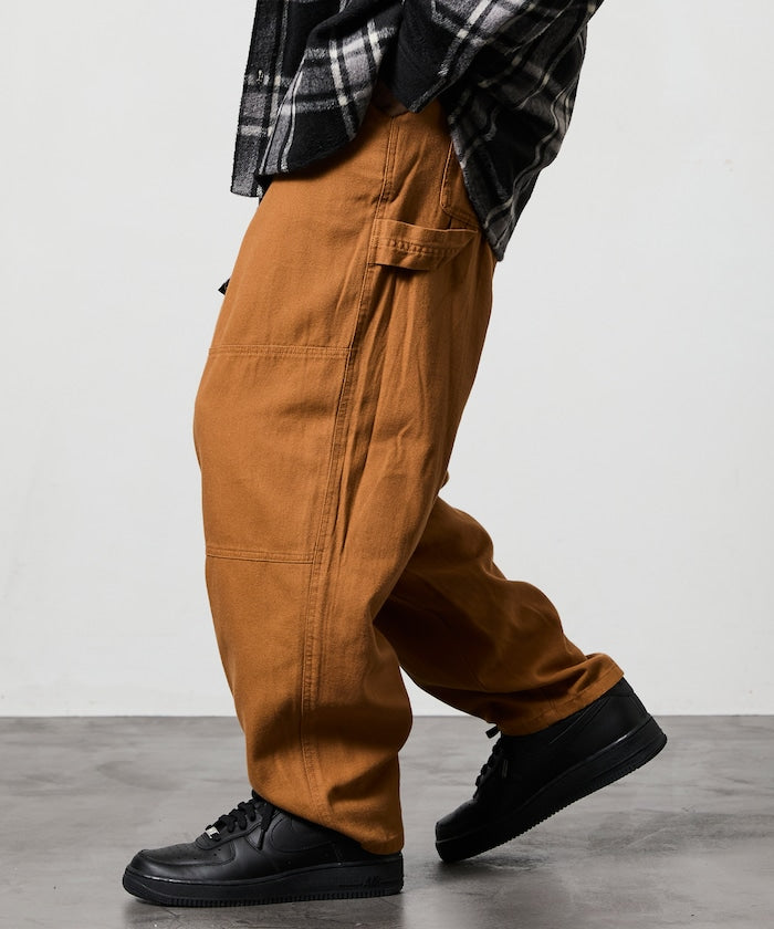 FREAK'S STORE Wide-cut duck double-knee climbing Pants 寬版休閒登山褲