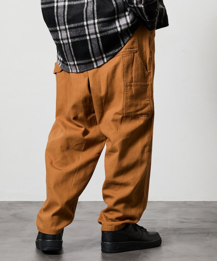 FREAK'S STORE Wide-cut duck double-knee climbing Pants 寬版休閒登山褲