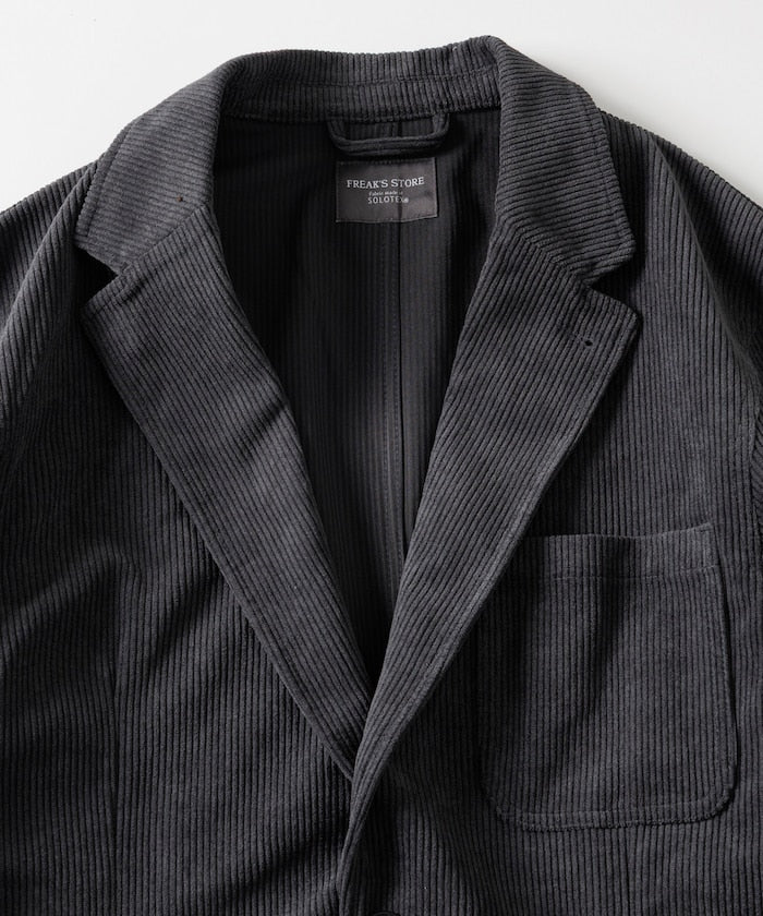 FREAK'S STORE SOLOTEX Corduroy 2B Jacket Setup 燈芯絨寬版西裝套裝