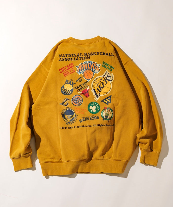 FREAK'S STORE NBA Special Order Random Team Back Logo Print Sweatshirt 隨機球隊標誌大學T